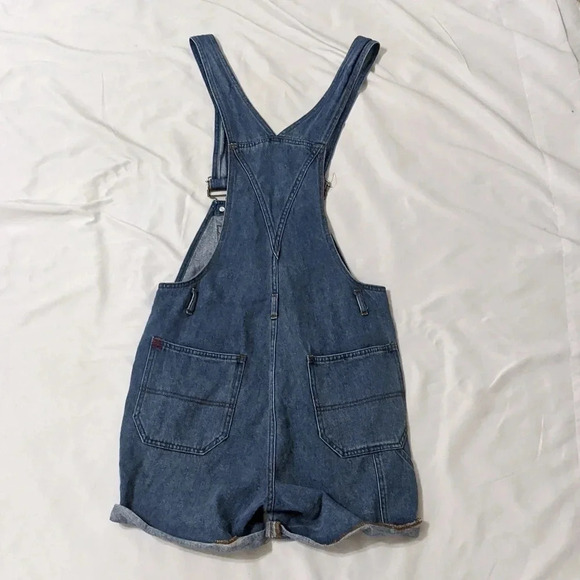 BDG by Urban Outfitters Overall Shorts, Color Blue Size XS-TP - Picture 3 of 13